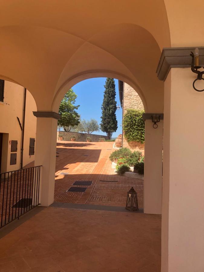 Romantica villetta a schiera Solomeo Esterno foto